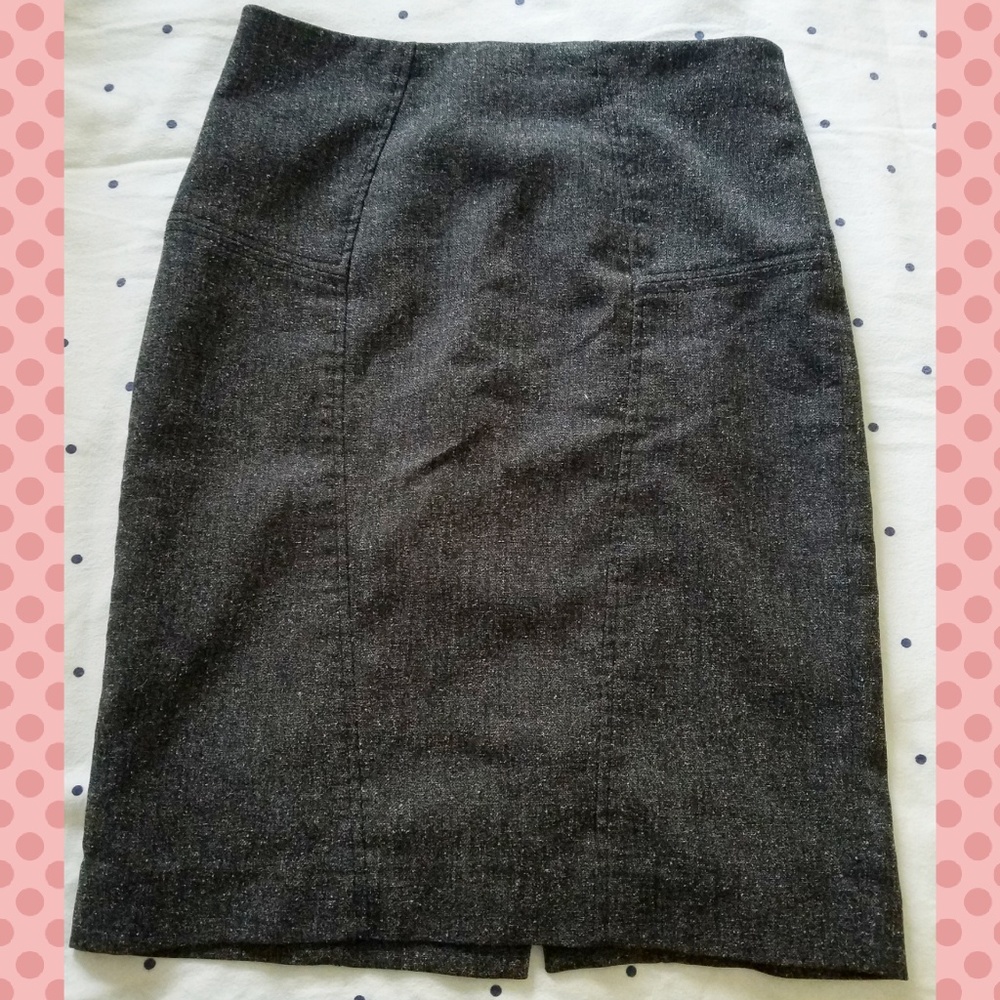 Tweed Pencil Skirt